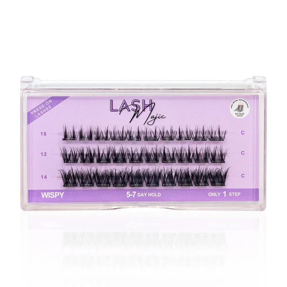 Press & Go Pre-glued lashes in Wispy Lash Majic