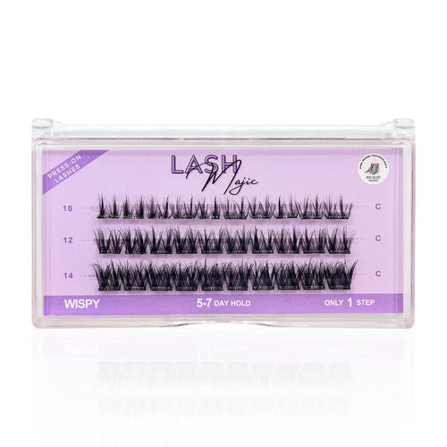 Press & Go Pre-glued lashes in Wispy Lash Majic